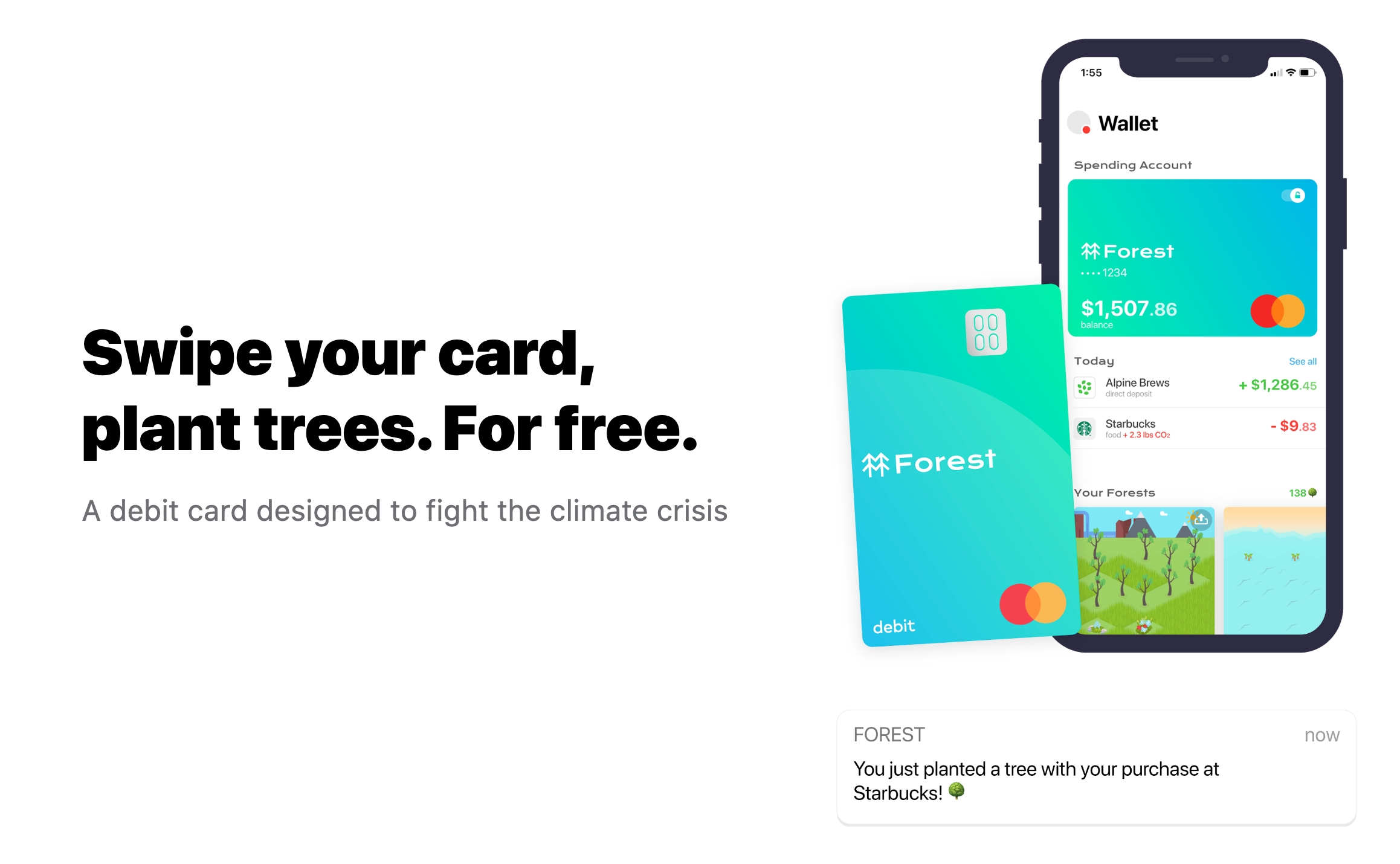 Forest Card Screenshot